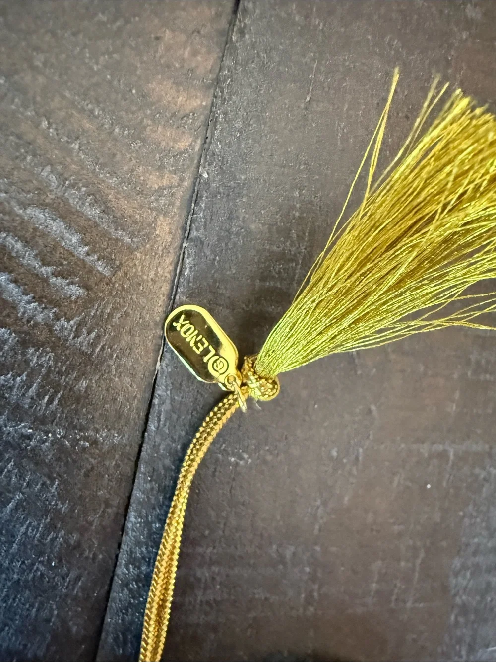 Lenox Cream and Gold Filigree Heart Ornament with Gold Tassel
